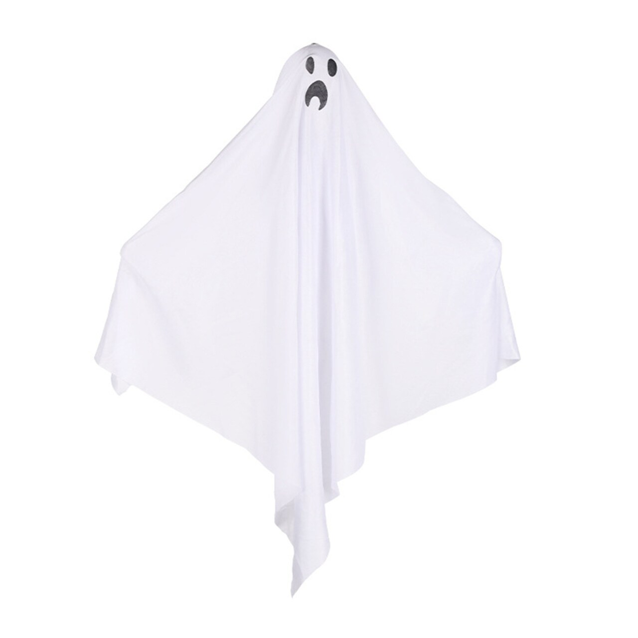Halloween Hanging Ghost Spooky Led Light Up Battery Operated Flying Ghost Outdoor Decoration For Haunted House Party